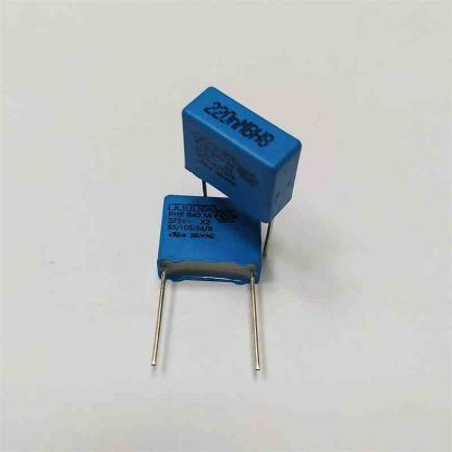 PHE840MX6220MB06R17T0 220NF 275VAC 15 0.2 KEMET POLYESTER KONDANSATÖR resmi