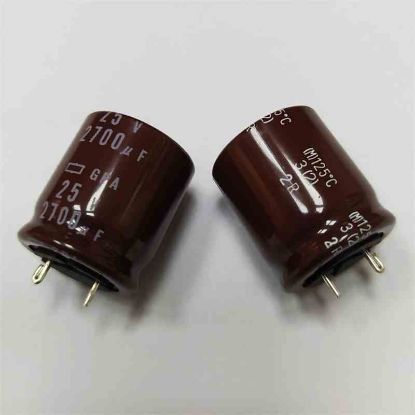 GPA25 2700MCC 2700MF 25V 18x20 125 NİPPON ELKO KONDANSATÖR resmi