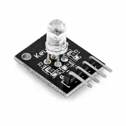 3 Renkli RGB Led Modülü - 5 mm RGB Led resmi