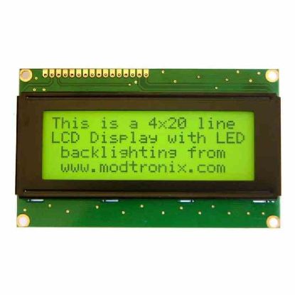 4x20 LCD Yeşil resmi