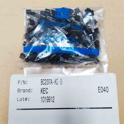 BC237A TO92 SEMICONDUCTORS MUHTELİF TRANSİSTÖR resmi