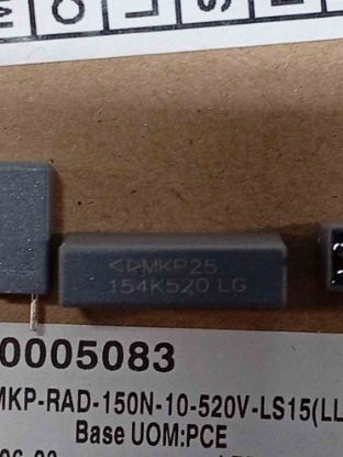 C352T154K65C32B 150NF 520V 15mm XIAMEN SMD SERAMİK KONDANSATÖR resmi