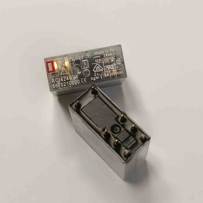 RCI424R24 24VAC 10A 2C 8PIN WEİDMÜLLER GÜÇ RÖLE resmi