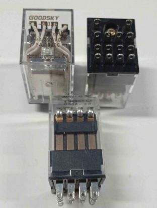RE-403D 24VDC 5A 4C 14PIN GOODSKY GÜÇ RÖLE resmi