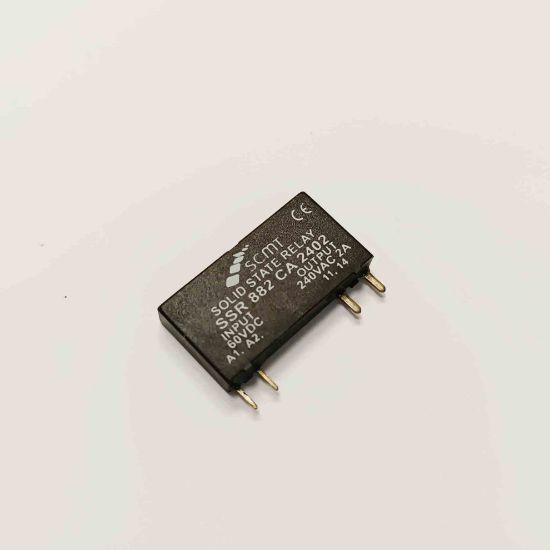 SSR 882 CA 2402 60V GİRİŞ 240V AC ÇIKIŞ 2A SCMT SSR RÖLE resmi