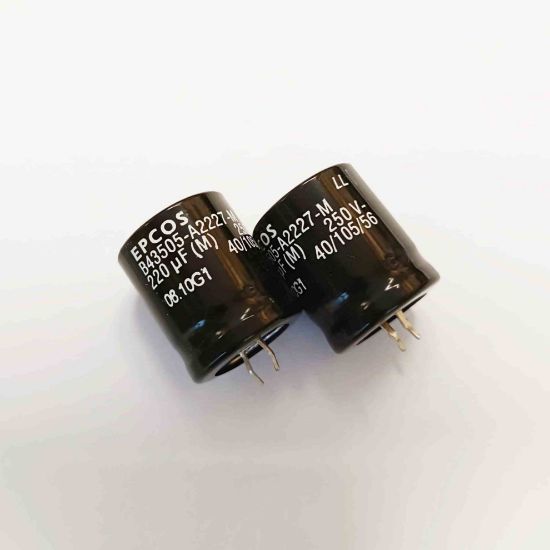 B43505A2227M 220MF 250V 25x30 105 EPCOS ELKO KONDANSATÖR resmi