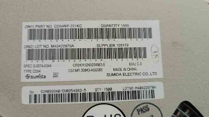 CD54NP-221KC 220uH 0.35A 6.1×5.5×4.85 SMD BOBİN resmi