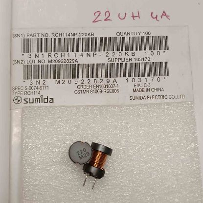RCH114NP-220KB 22uH 3.3A KONDANSATÖR TİPİ BOBİN resmi