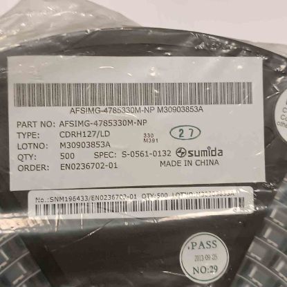 CDRH127/LDNP-330MC 33uH 3.9A 12.3x12.3x8 SUMIDA SMD BOBİN resmi