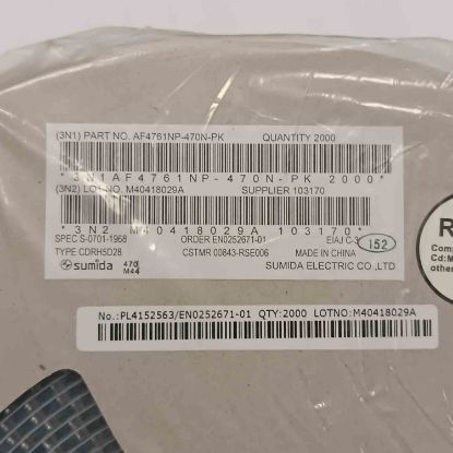 CDRH5D28NP-470NC 47uH 0.62A 6.0x6.0x3.0 SUMIDA SMD BOBİN resmi