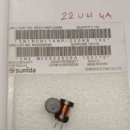 RCH114NP-220KB 22uH 3.3A KONDANSATÖR TİPİ BOBİN resmi