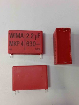 MKP4J042207E00MYSD 2.2MF 630V WIMA POLYESTER KONDANSATÖR resmi