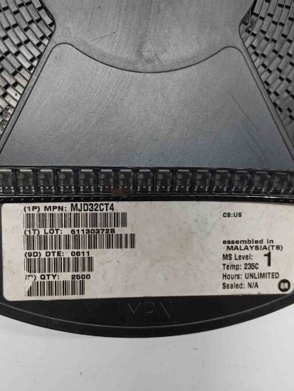 MJD32CT4 3A 100V TO-252 PNP ON TRİMER TRANSİSTÖR resmi