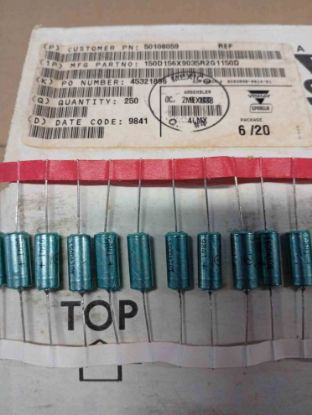 150D156X9035R2G1150D 15MF 35V AXIYEL TANTAL VISHAY TANTAL KONDANSATÖR resmi