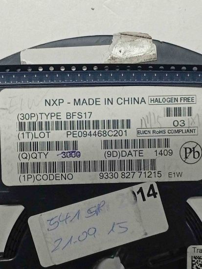 BFS17 NXP resmi