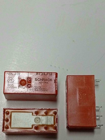 RT31LF12 12V 16A 1C 9PIN SCHRACK GÜÇ RÖLE resmi