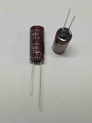 KXJ400VB22M 22MF 400V 10X25 105 NİPPON ELKO KONDANSATÖR resmi