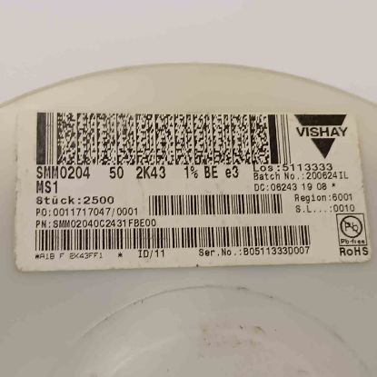 SMM02040C2431FBE00 2K43 VISHAY SMD DİRENÇ resmi