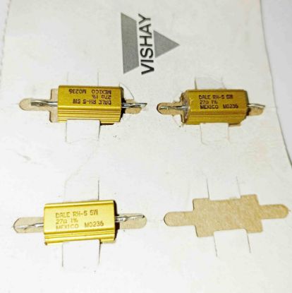 27R 5W METAL 27R 5W VISHAY 5 W DİRENÇ resmi