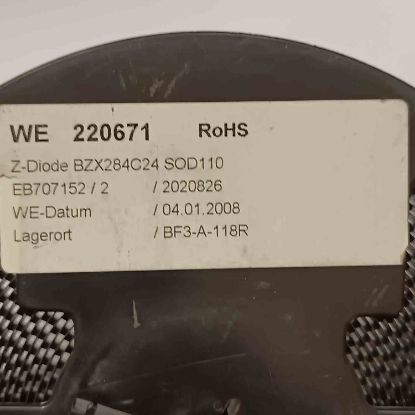 BZX284C24 24V 300mA SOT23 NXP ZENER DİYOT resmi
