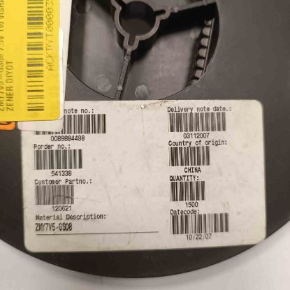 ZMY7V5-GS08 7.5V 1W VISHAY ZENER DİYOT resmi