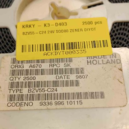 BZV55-C24 24V SOD80 ZENER DİYOT resmi