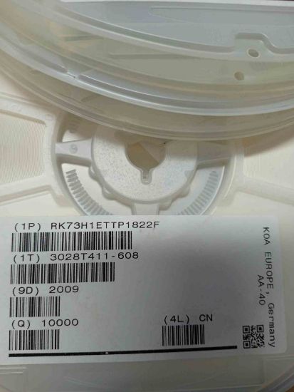 RK73H1ETTP1822F KOA 20 resmi