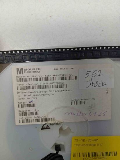 TPS61085TDGKRQ1 TI 17 resmi