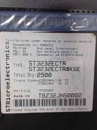 ST3232CTR ST 18 resmi