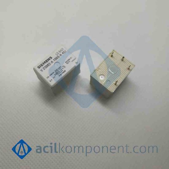 V23082-A1003-A402 6V 5A 1NO 4PIN SIEMENS MİLİONSPOT RÖLE resmi