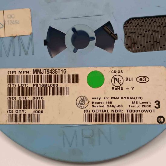 MMJT9435T1G 3A 30V SMD MALAYSIA SMD TRANSİSTÖR resmi