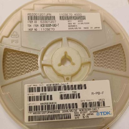 ACB1608M-040-T 40R 0.4A 603 FERRİTE BEAD Filitre resmi