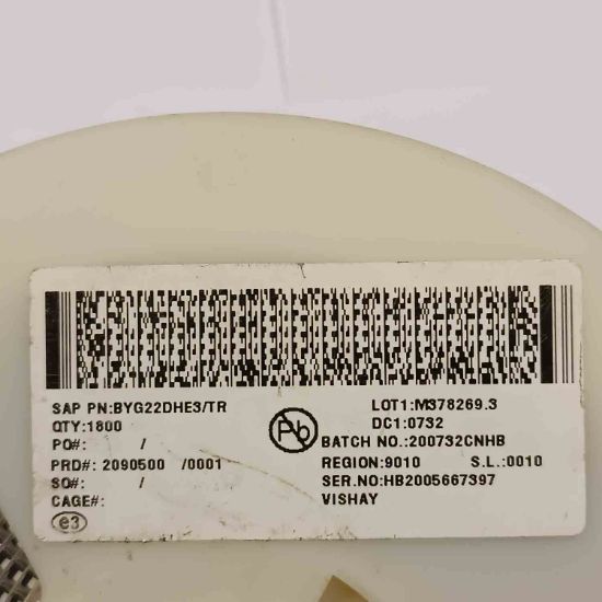 BYG22DHE3/TR 2A 200V  resmi