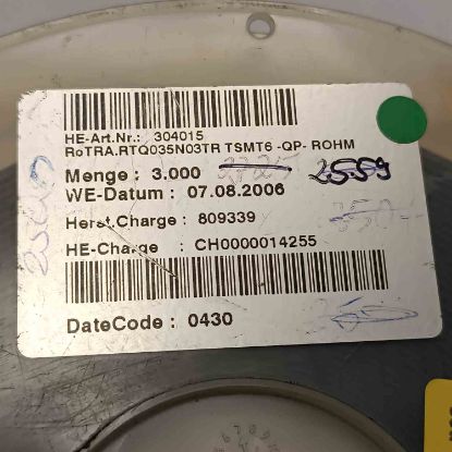 RTQ035N03TR 3.5A 30V 6PIN SMD ROHM SMD TRANSİSTÖR resmi