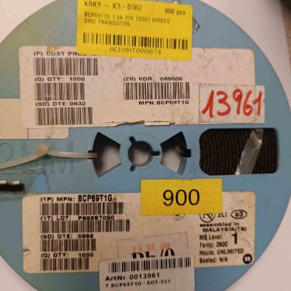 BCP69T1G 1.5A 20V TO261 DİODES SMD TRANSİSTÖR resmi
