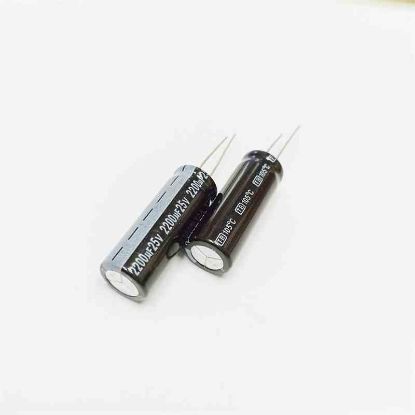 TBR222M1EI35M 2200MF 25V 12x35 105 JAMICON ELKO KONDANSATÖR resmi