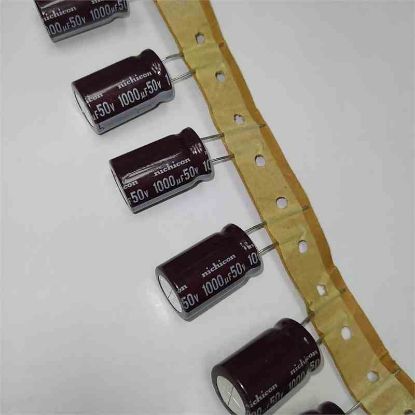1000MF 50V 15x25 NICHICON ELKO KONDANSATÖR resmi
