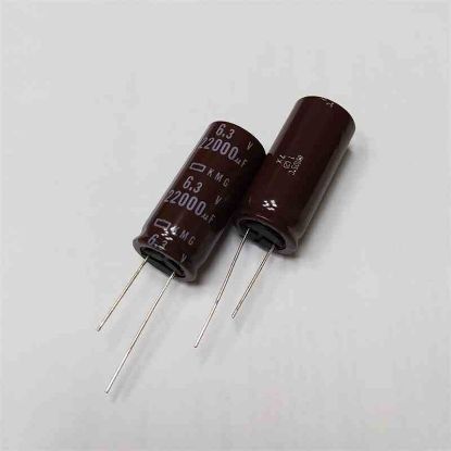 KMG6.3V22000M 22000MF 6.3V 17x40 105 NİPPON ELKO KONDANSATÖR resmi