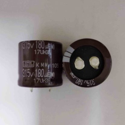 KMM315VSSN180M 180MF 315V 25.4x25 105 NİPPON ELKO KONDANSATÖR resmi