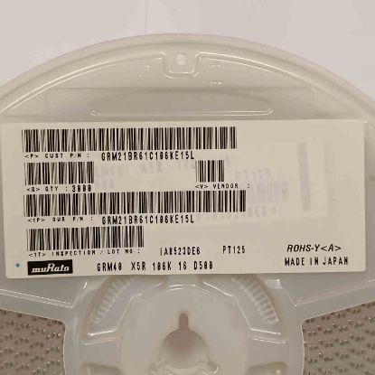 GRM21BR61C106KE15L 10MF 16V 805 SMD SERAMİK KONDANSATÖR resmi