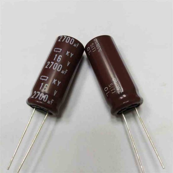 KY16VB2700M 2700MF 16V 12.5x30 105 NİPPON ELKO KONDANSATÖR resmi