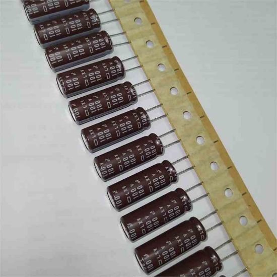 TD04RLXV100VB100M 100MF 100V 10x30 105 NIPPON ELKO KONDANSATÖR resmi