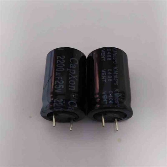2200MF 25V 16x 25 K.AYAK CAPXON ELKO KONDANSATÖR resmi