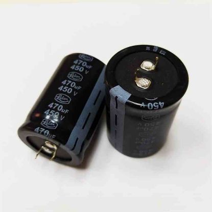 LS471M2WBK-3550 470MF 450V 35x50 85 LELON ELKO KONDANSATÖR resmi