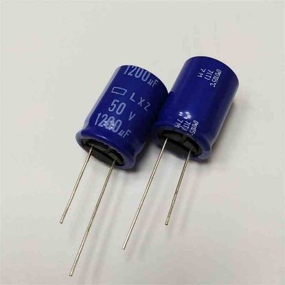 1200MF 50V 17x25 NİPPON ELKO KONDANSATÖR resmi