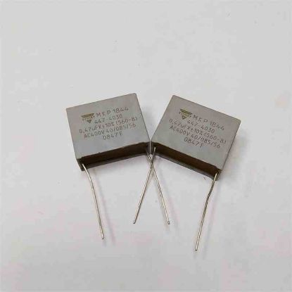 470NF 400VAC  27.5mm VISHAY POLYESTER KONDANSATÖR resmi