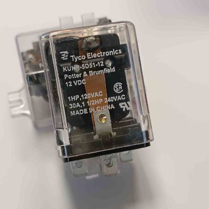 KUHP-5D51-12 12VDC 30A 1FORMC 5PIN TYCO GÜÇ RÖLE resmi