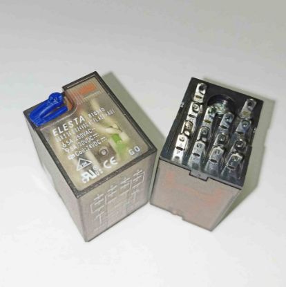 SGR S 36 G 024VDC 24VDC 5A 4C 14PIN ELESTA GÜÇ RÖLE resmi