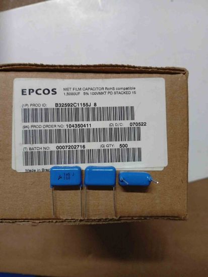 B32592C1155J8 1.5MF 100V POLYESTER KONDANSATÖR resmi