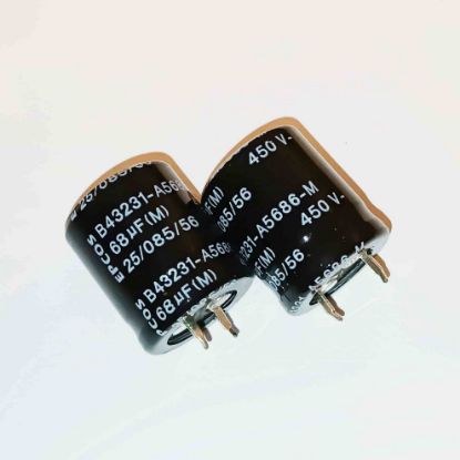 B43231A5686M 68MF 450V 22x25 SNAP ELKO KONDANSATÖR resmi